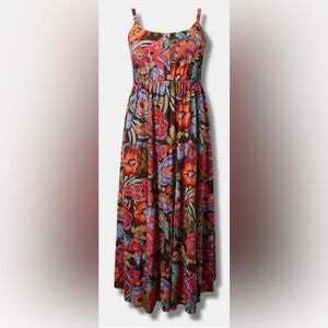 Torrid Maxi Tiered Dress - Plus Size 4 (brand new tags on)